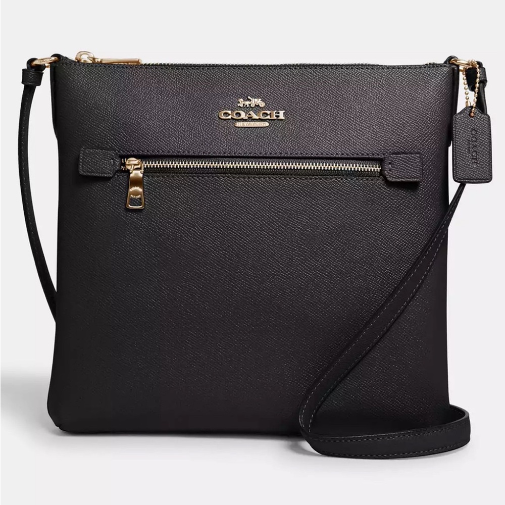 Coach Rowan File Bag -Black